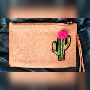 Kate spade cactus wristlet
